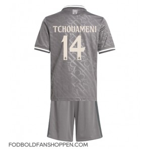 Real Madrid Aurelien Tchouameni #14 Tredjetrøje Børn 2024-25 Kortærmet (+ Korte bukser)